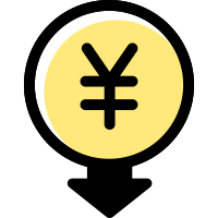 円マークのイラスト