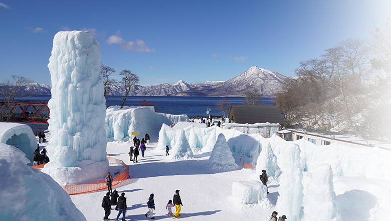氷濤まつりの様子1