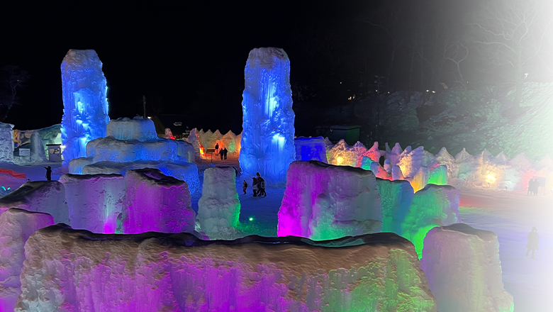 氷濤まつりの様子3