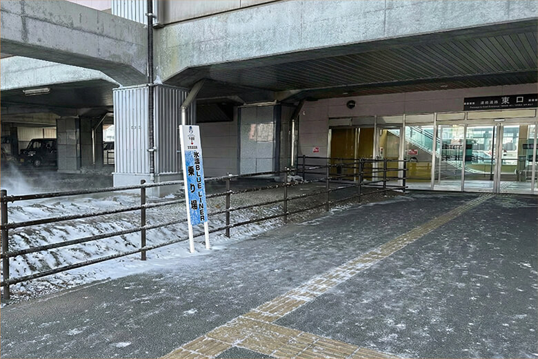 JR千歳駅の停留所画像