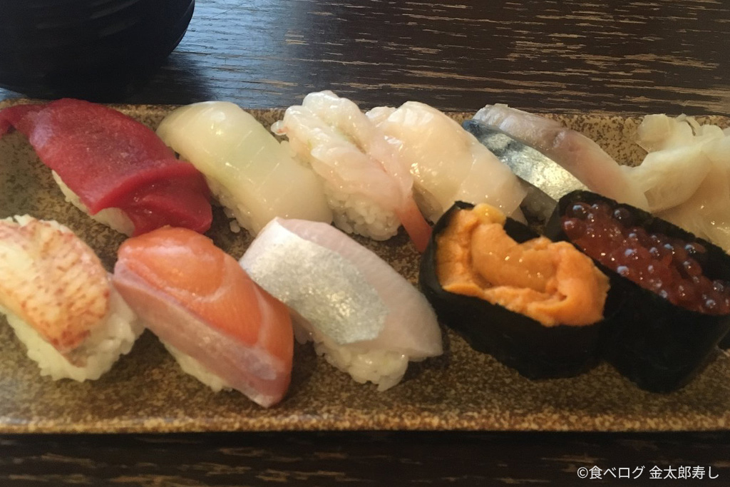 金太郎寿しのお寿司