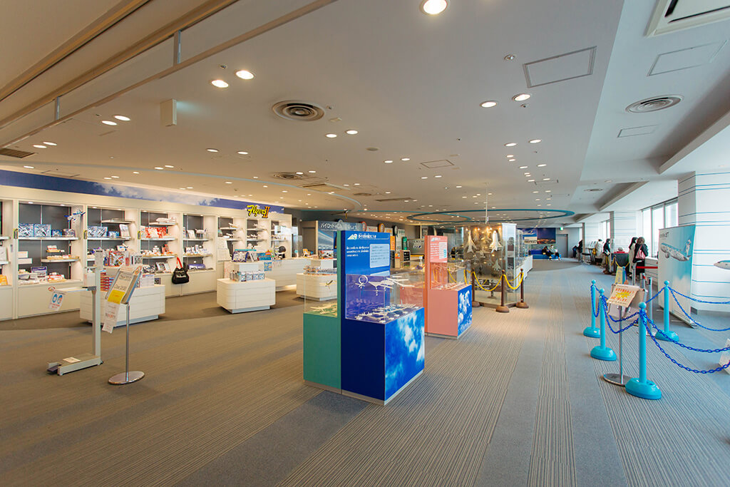 新千歳空港国内線ターミナルビルの大空ミュージアム