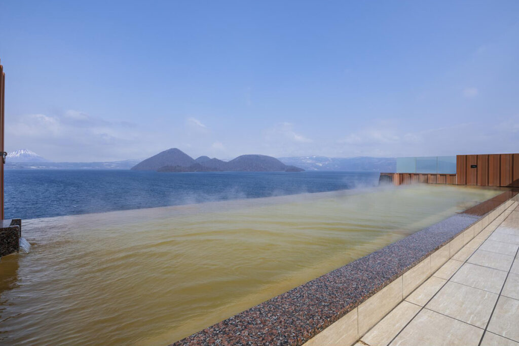 洞爺湖温泉の乃の風リゾート露天風呂