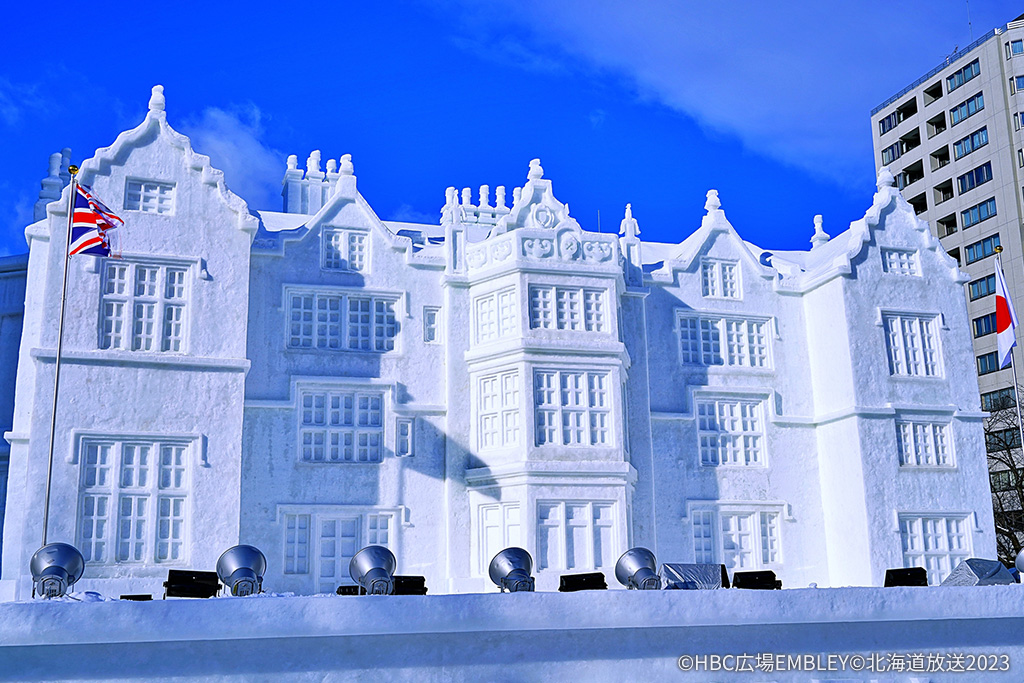 さっぽろ雪まつりの大氷像