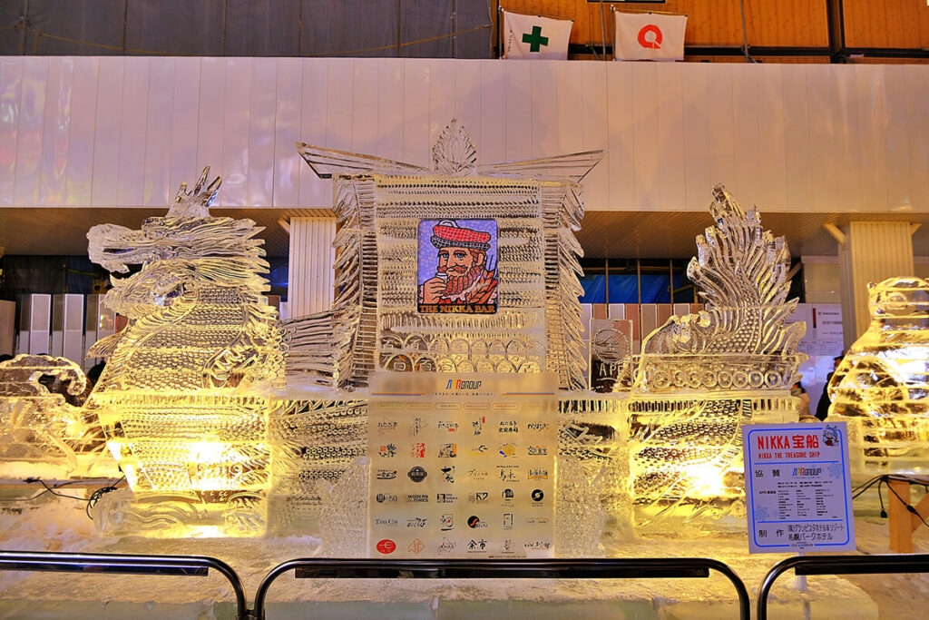 さっぽろ雪まつりのすすきの会場