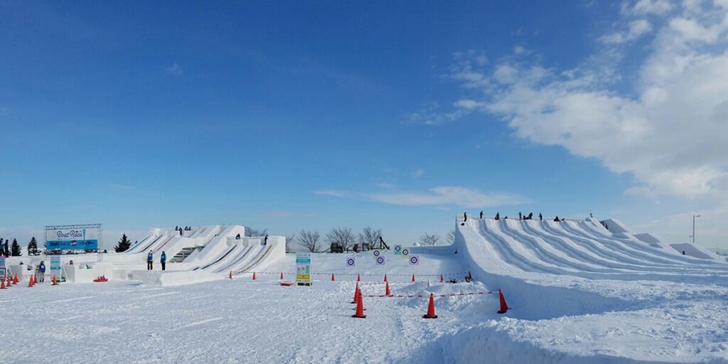 さっぽろ雪まつりのつどーむ会場