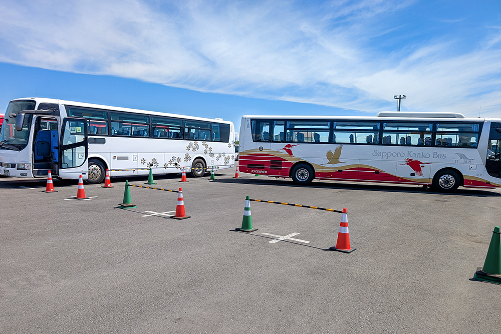 たこつぼ研修中の車両